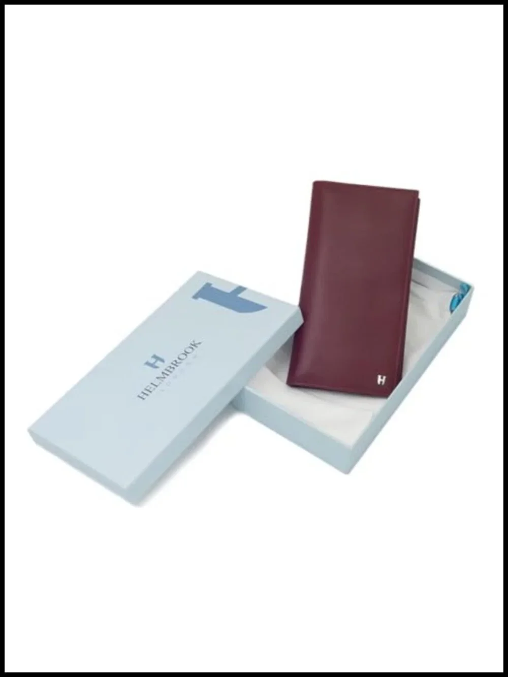 RFID Full Grain Leather Passport Holder Travel Wallet with 12 Card Slots & Gift